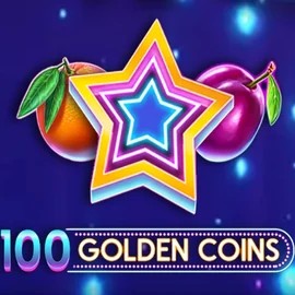 100 Golden Coins logo by Amusnet Interactive at Vegasino Casino