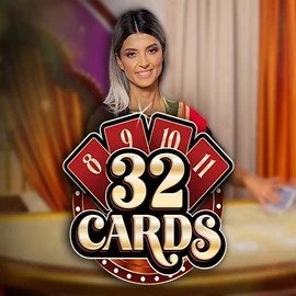 Try 32 Cards slot by Ezugi on vegasinono.com – logo image