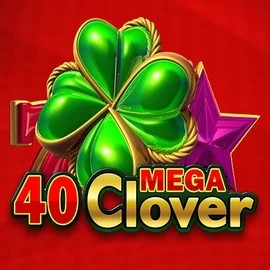 Logo of 40 Mega Clover from Amusnet Interactive at Vegasino Casino