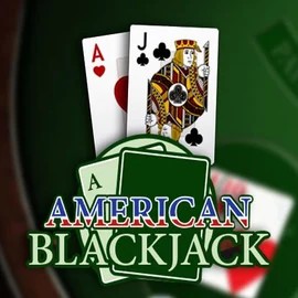 American Blackjack logo by Habanero at Vegasino Casino