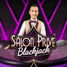Blackjack Salon Privé online game logo by Ezugi on vegasinono.com