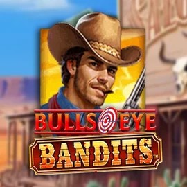 Official Slots logo: Bulls Eye Bandits by Origins at Vegasino Casino