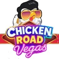 Chicken Road Vegas logo by InOut at Vegasino CasinoChicken Road Vegas