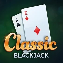Classic Blackjack casino game by Red Tiger Gaming – featured logo at Vegasino Casino