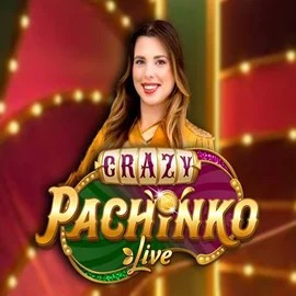 Crazy Pachinko logo by Evolution Vegasino Casino
