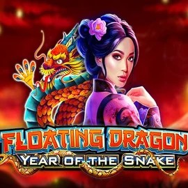 Slots logo of Floating Dragon Year of the Snake from Pragmatic Play at Vegasino Casino