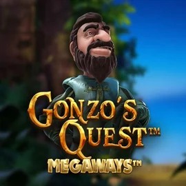 Gonzo's Quest Megaways by Red Tiger Gaming, showcased at vegasinono.com – game logo