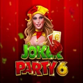 Logo of Joker Party 6 from Greentube at Vegasino Casino