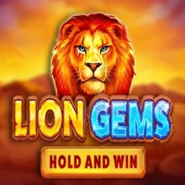 Lion Gems Hold and Win slot logo by Playson at Vegasino CasinoLion Gems Hold and Win