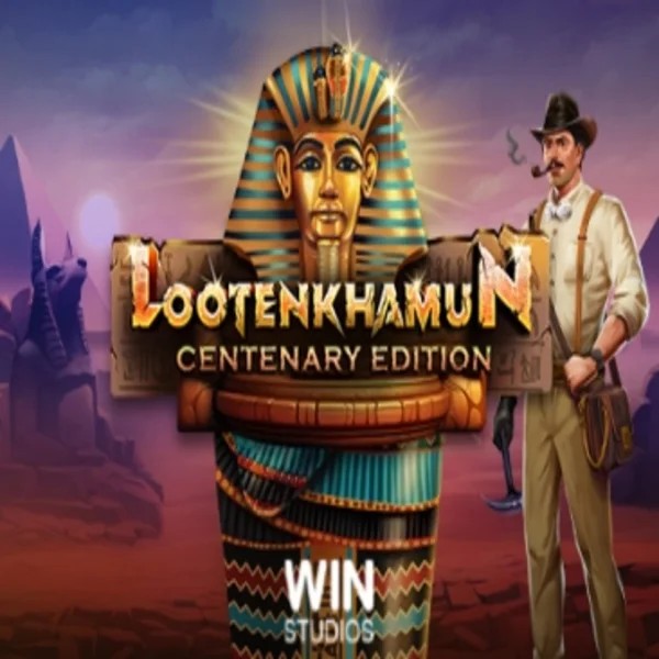 Loot'en Khamun the Dead Sea Scrolls logo by Win Studios Vegasino Casino