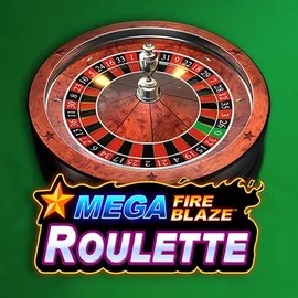 Mega Fire Blaze Roulette by Playtech, showcased at vegasinono.com – game logo