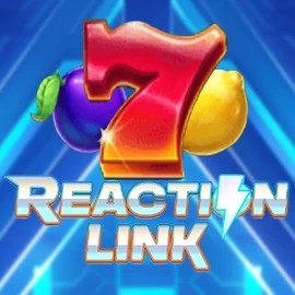 Reaction Link slot logo by Playtech at Vegasino CasinoReaction Link