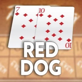 Red Dog slot logo by Rival at Vegasino CasinoRed Dog